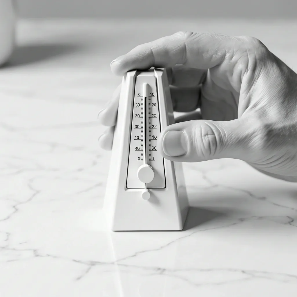Mechanical precision metaphor