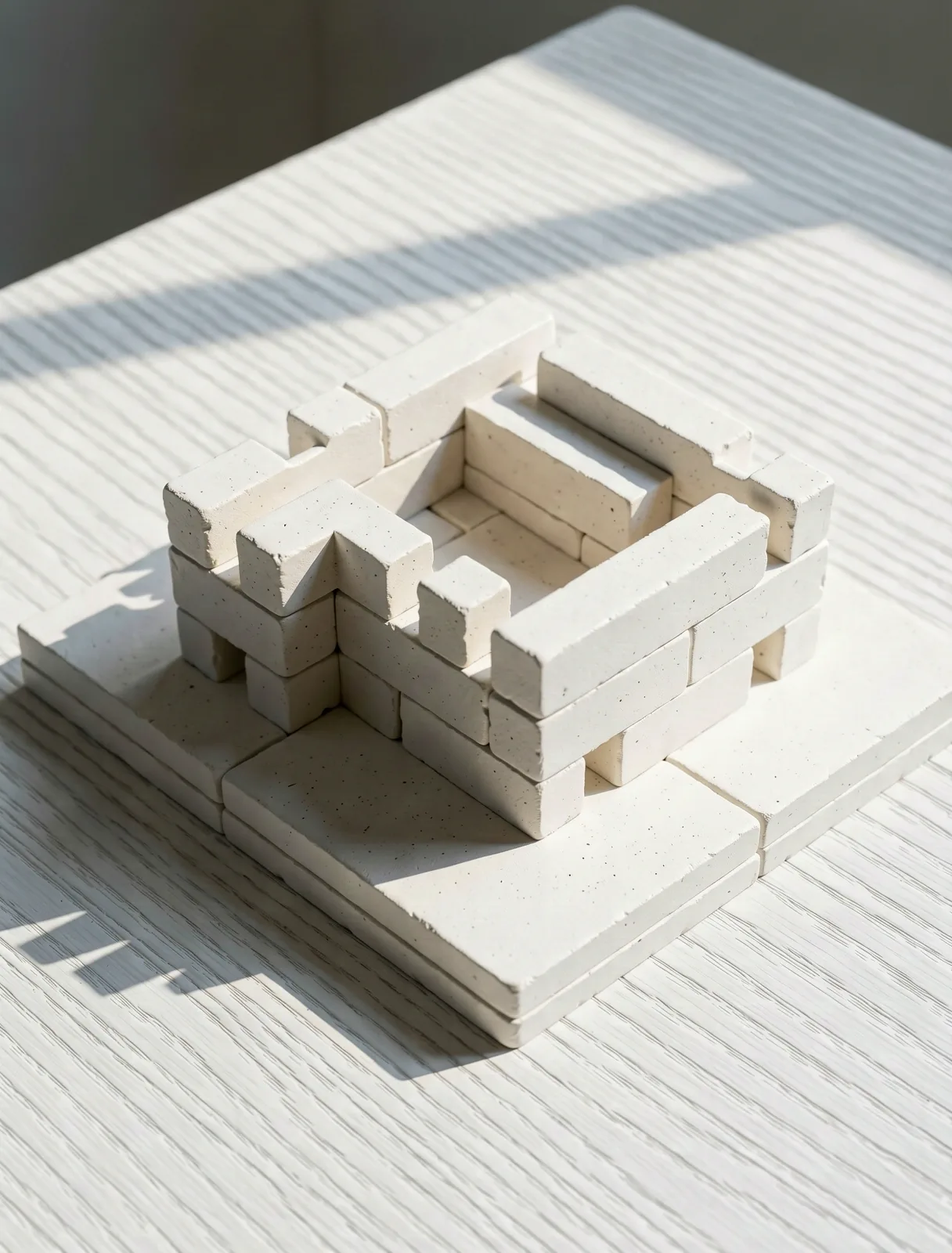 Minimalist architectural precision representing structural lifestyle change